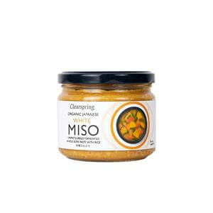 Clearspring Organic Japanese White Miso Paste Unpasteurised 270g